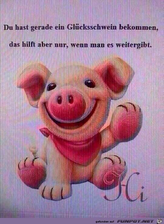 Gluecksschwein Gluecksschwein