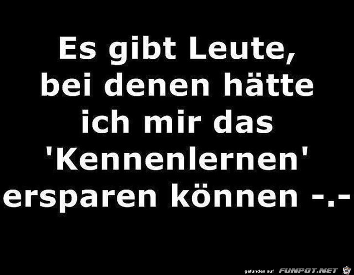 Kennenlernen Kennenlernen