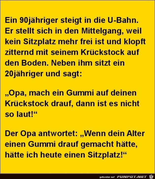 ein 90jaehriger ein 90jaehriger