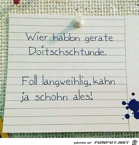 deutsch deutsch