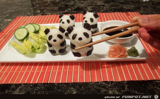 Sushi-Kunst!