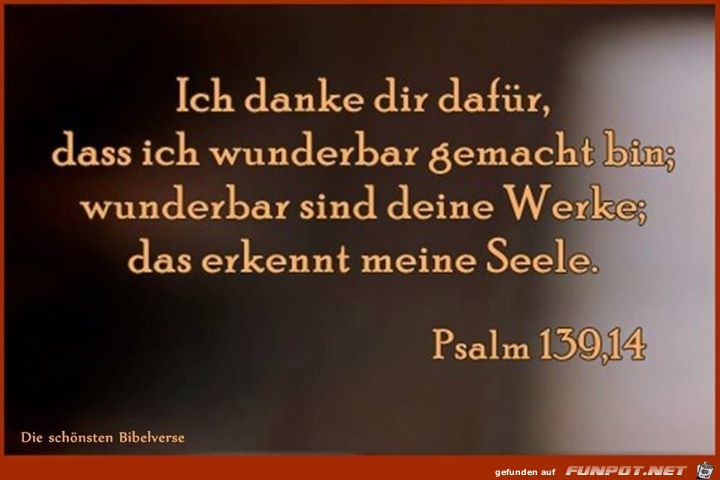 Psalm 139 14