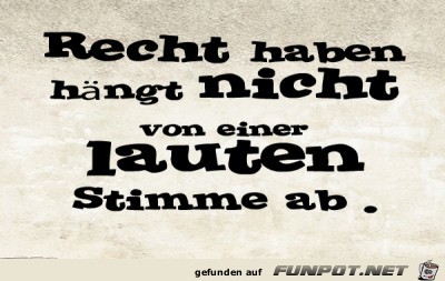 Recht-haben Recht-haben