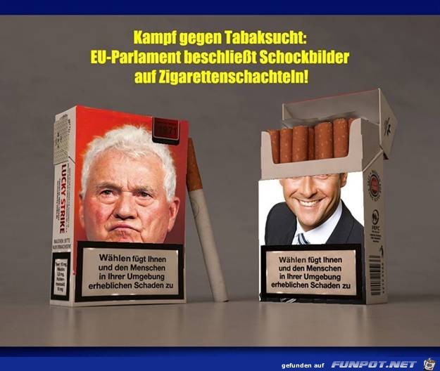 Kampf gegen Tabaksucht