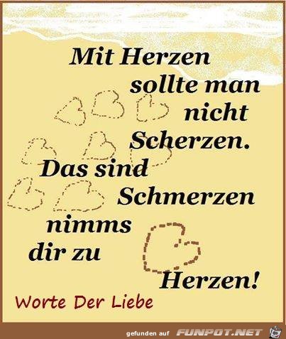 Mit Herzen