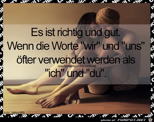 Es ist richtig und... Es ist richtig und...