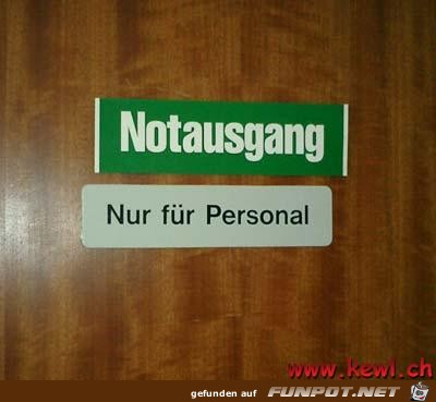 Notausgang