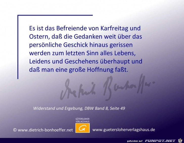 es ist das BEFREIENDE von Karfretag es ist das BEFREIENDE von Karfretag