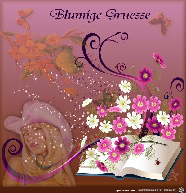 Blumige Graeuesse