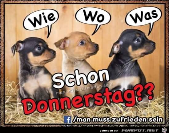 Donnerstag Donnerstag