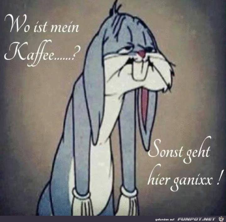 Wo ist mein Kaffee