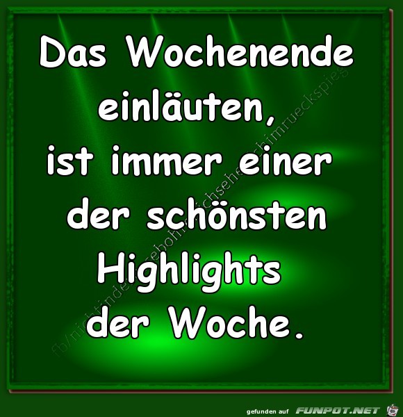 Wochenende