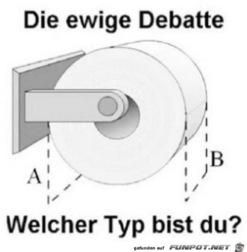 Die ewige Debatte: Welcher Typ bist Du?