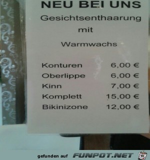 Gesichtenthaarung Gesichtenthaarung