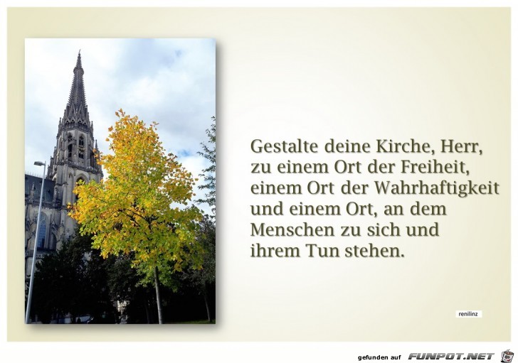 Gestalte deine Kirche Herr Gestalte deine Kirche Herr