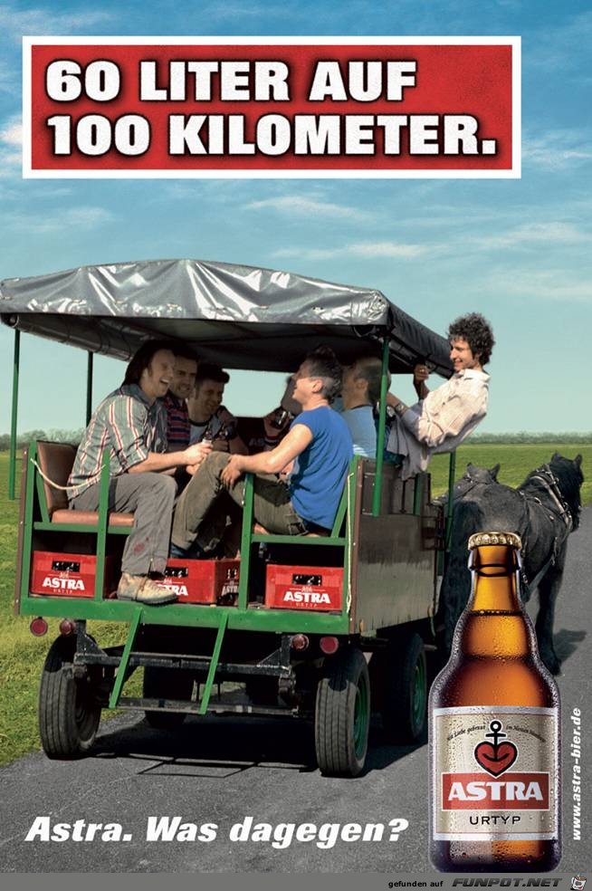 das nenne ich mal eine gelungene Bierwerbung