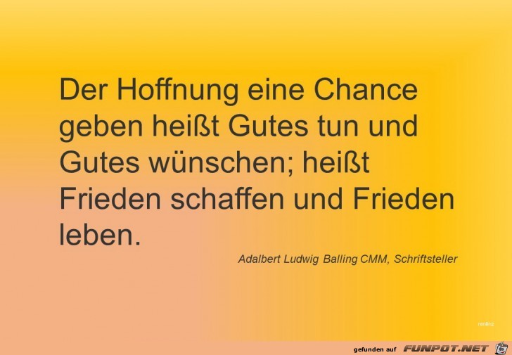 der hoffnung der hoffnung