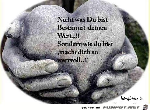 nicht was du bist 