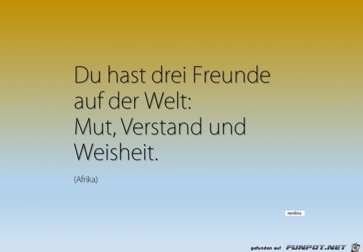 du hast drei Freunde du hast drei Freunde