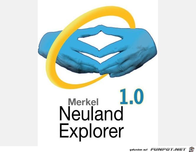 Merkel entdeckt das Neuland