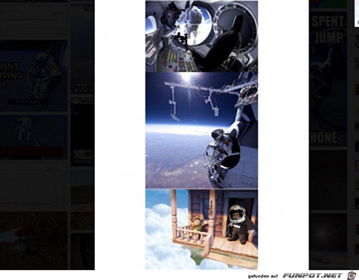 Netter Bildblog mit Felix Baumgartner! Gute Ideen mit...