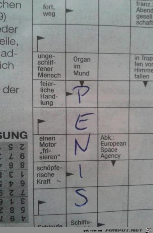 Kreuzwortraetsel Kreuzwortraetsel