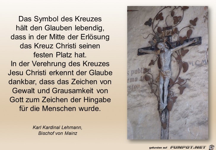 das Symbol des Kreuzes das Symbol des Kreuzes
