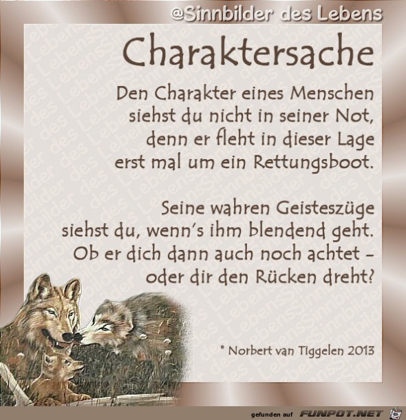 Charaktersache Charaktersache