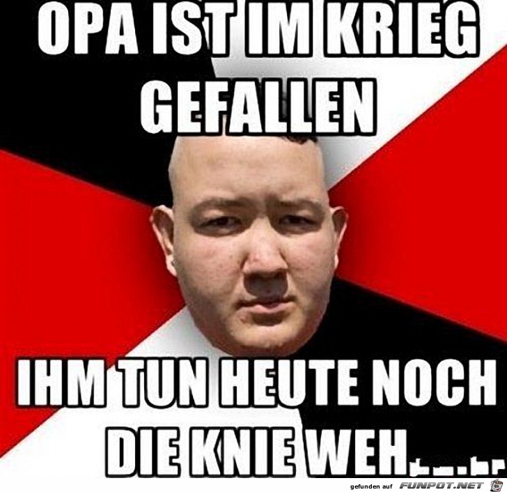 Opa ist im Krieg Gefallen