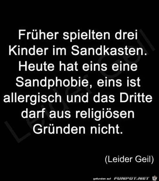 frueher frueher