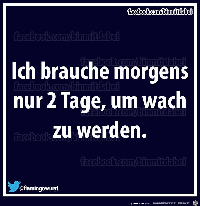 Ich brauche