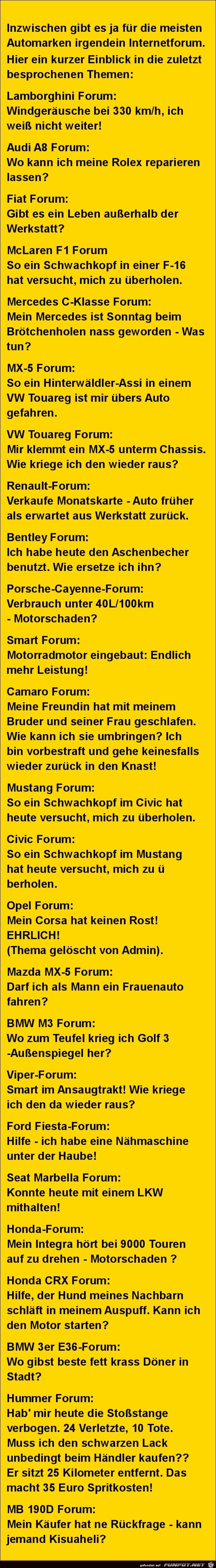 Automarken Automarken