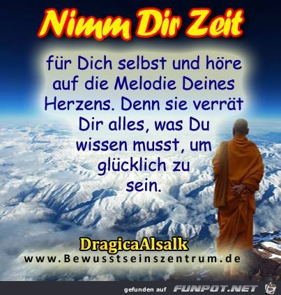 Nimm dir Zeit