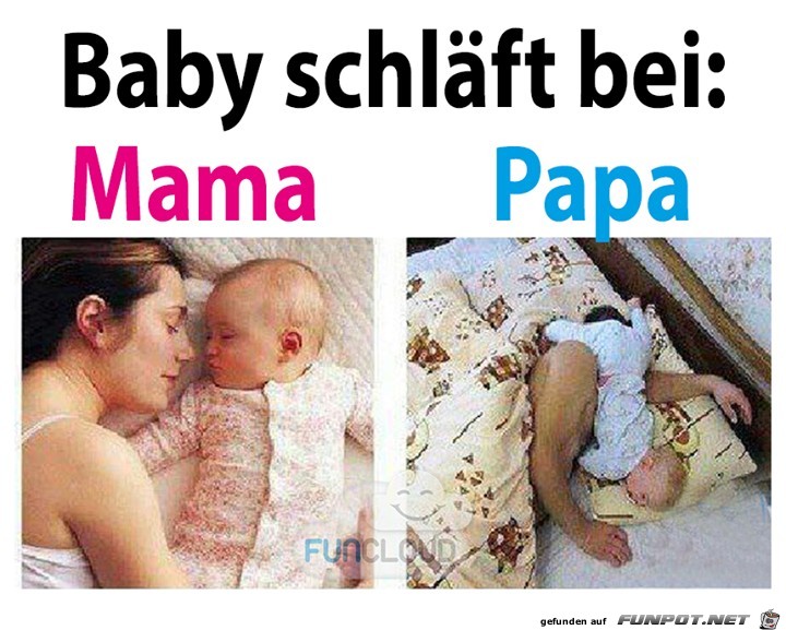 Baby schlaeft Baby schlaeft
