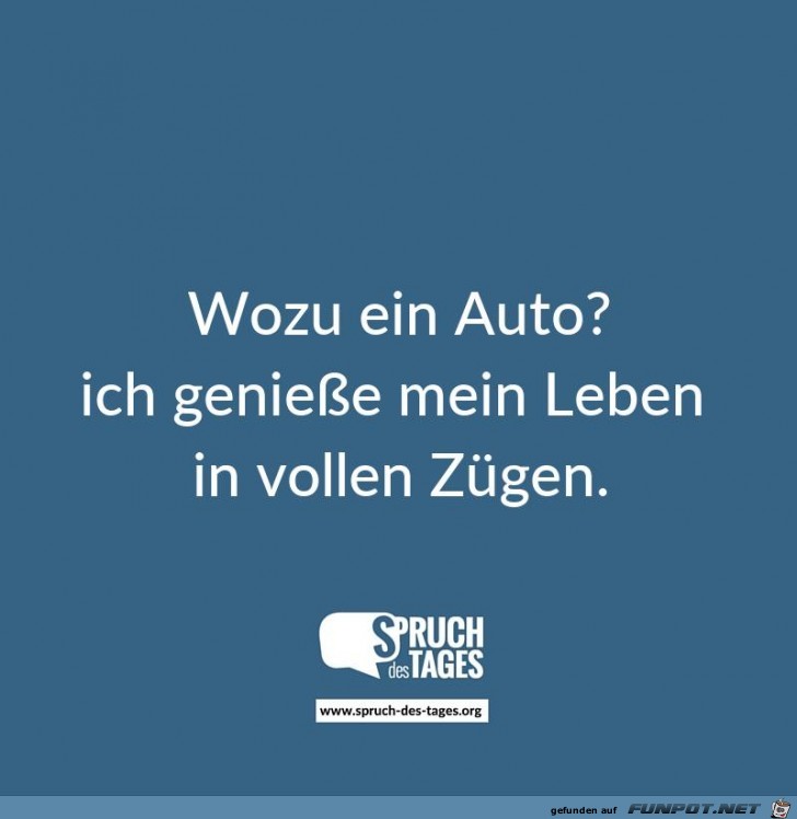 wozu ein auto