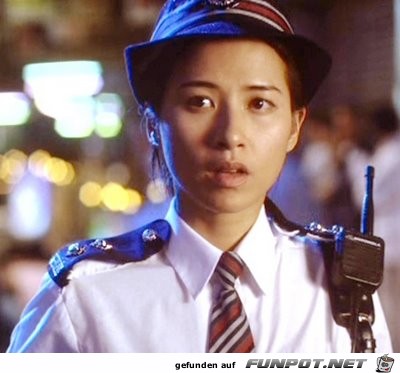 Weibliche Polizeibeamte