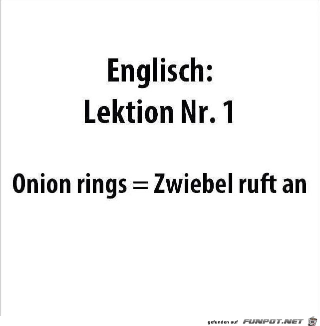 englisch-lektion