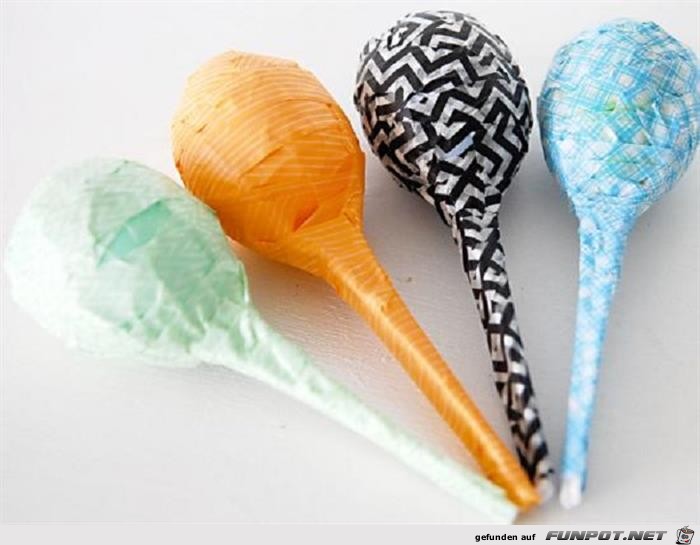 Kunst aus Plastik-Loeffeln 12 Kunst aus Plastik-Loeffeln 12