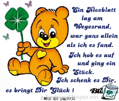 ein Kleeblatt ein Kleeblatt