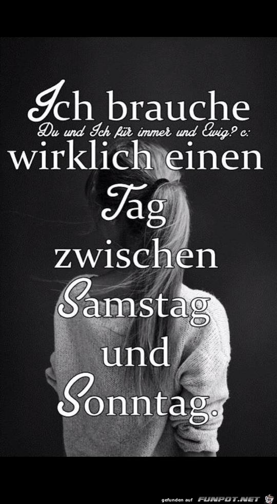 Zwischen Samstag und Sonntag Zwischen Samstag und Sonntag