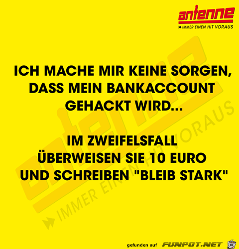 Mache mir keine Sorgen Mache mir keine Sorgen