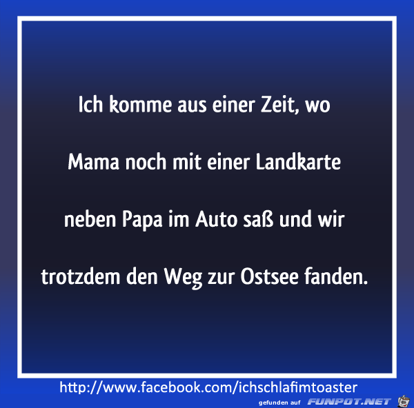 alte Zeiten alte Zeiten