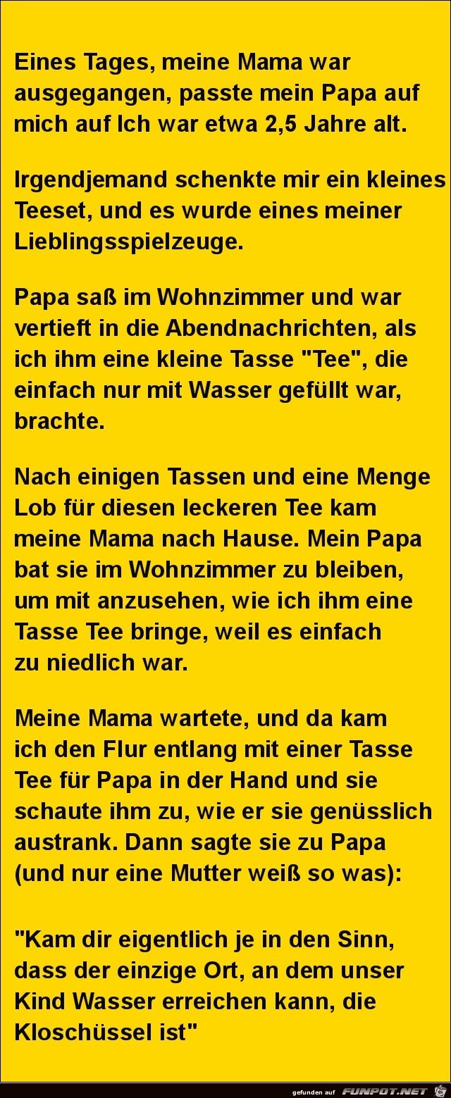 Papa passt auf Papa passt auf