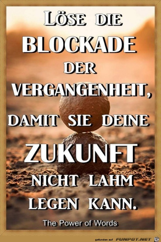 loese die Blockade