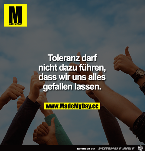 Toleranz