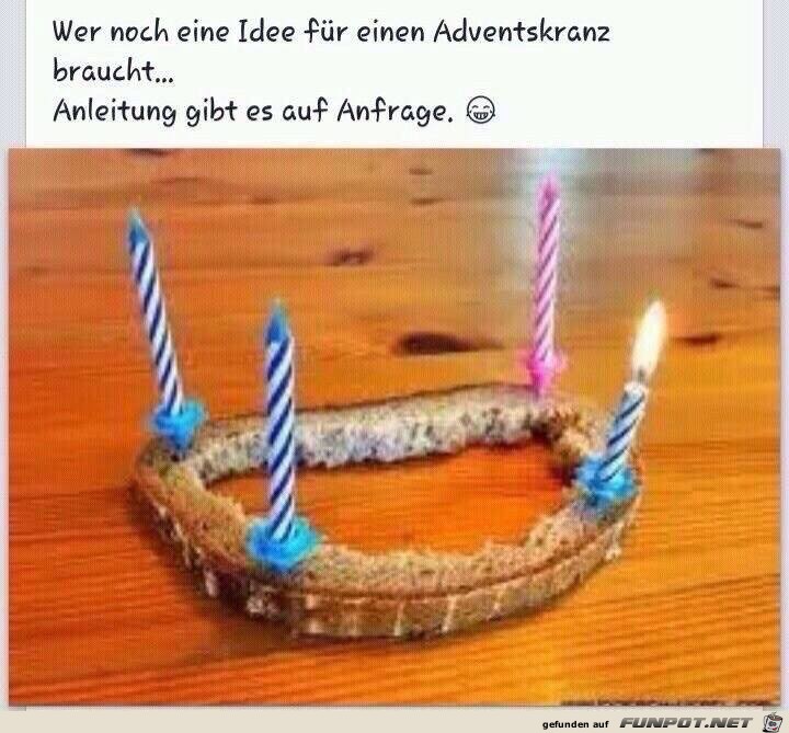 Adventskranz Anfrage