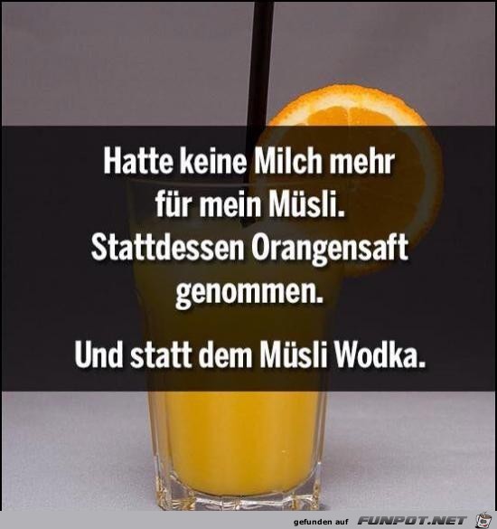 keine Milch mehr