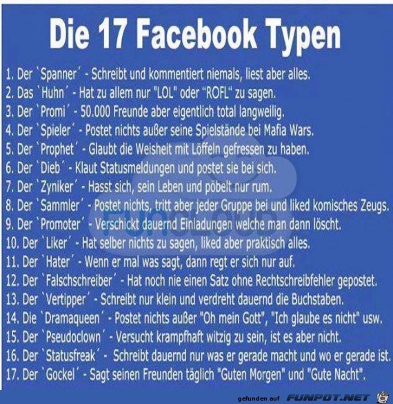 17 FB Typen