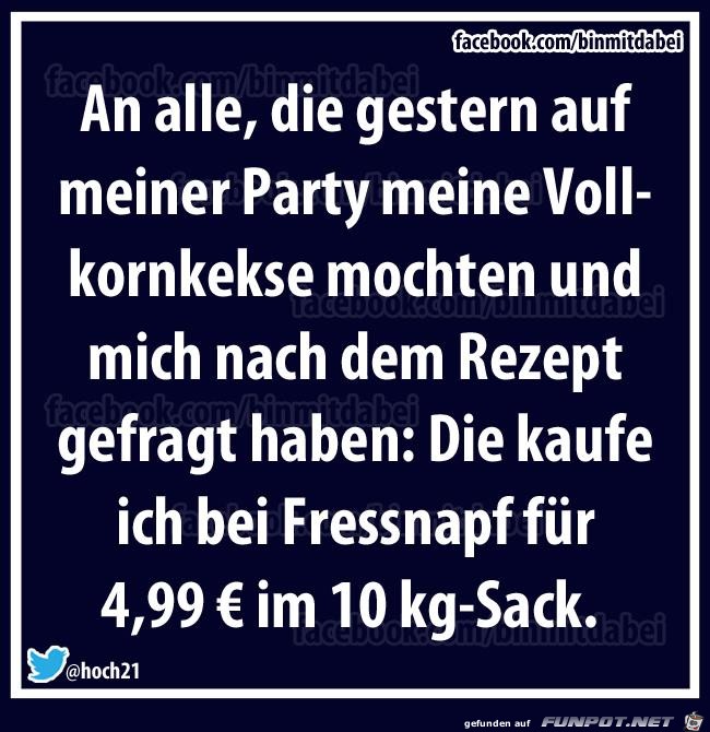 Vollkornkekse Vollkornkekse