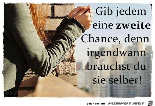 zweite Chance zweite Chance